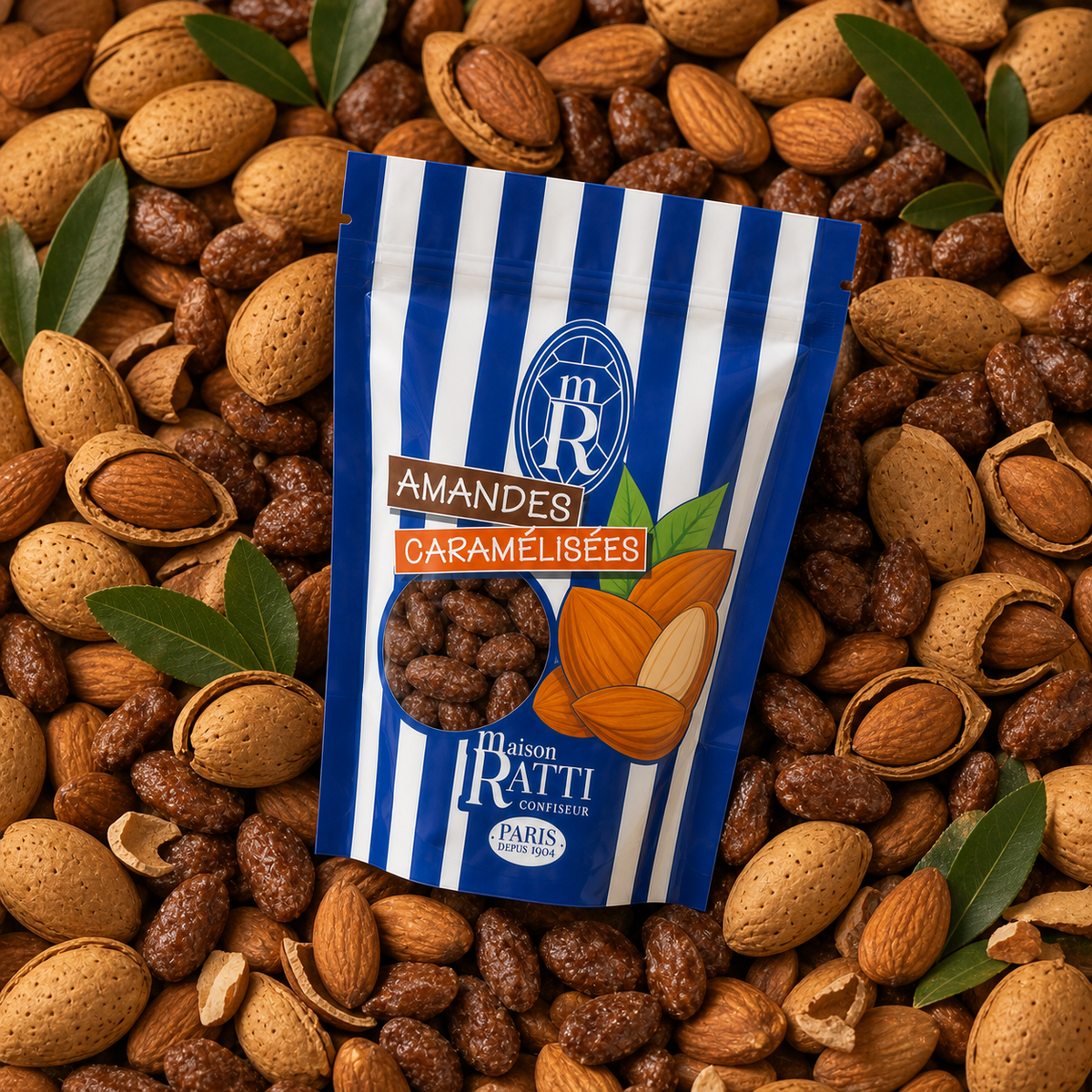 Maison Ratti Chouchou Almond, with its ingredients