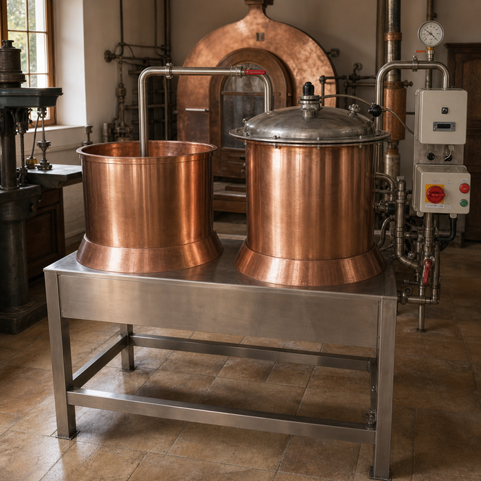 Copper cauldrons