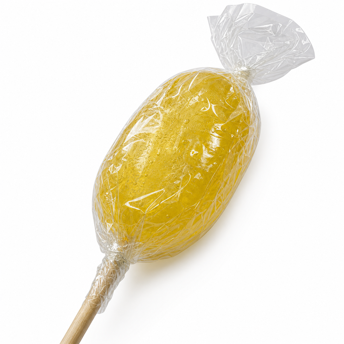 Maison Ratti Lemon Lollipop, close-up of the pouch window